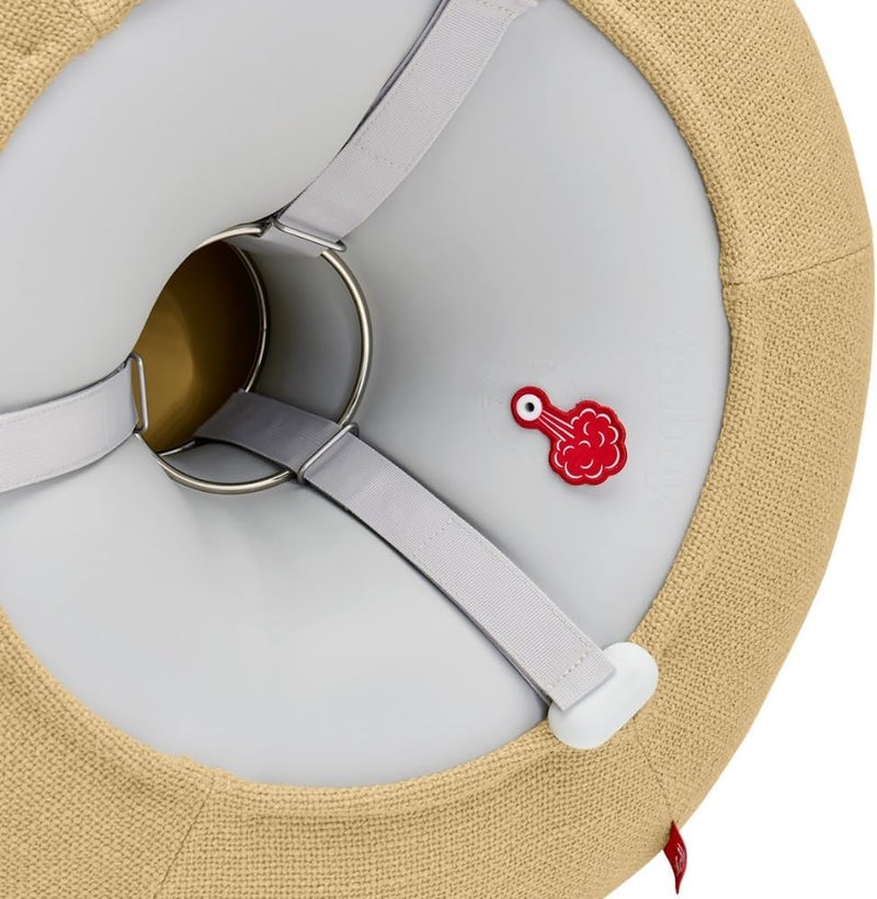 Fatboy Humpty Coffee Table | Suitable for indoor use | Fill with air to set up | UV resistance | FibreGuard Technology | Top Material: Steel | 65x65x43 cm | Honey - Image 5